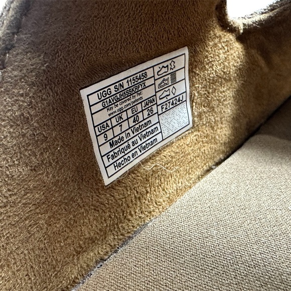 UGG Goldenstar Hi Slide Sand Platform Sandal Women's US size 9 - Picture 7 of 9